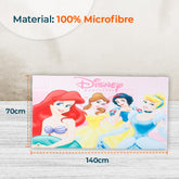 Kuber Industries Disney Princess Microfiber Soft Kids Bath Towel (Multi)